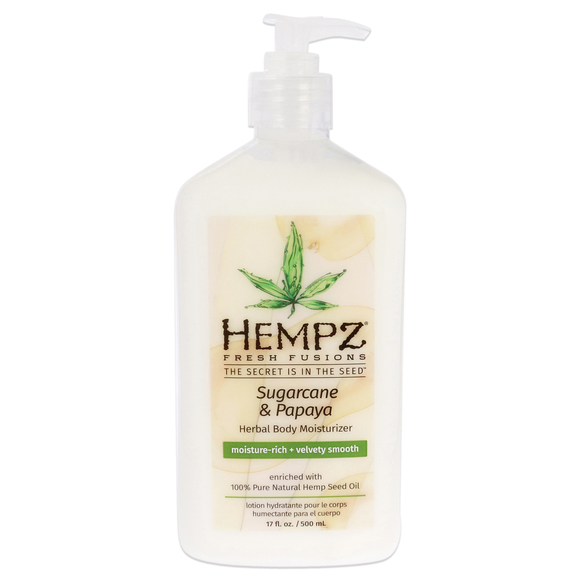 Hempz Grooming Sugarcane And Papaya Herbal Body By Hempz For Unisex